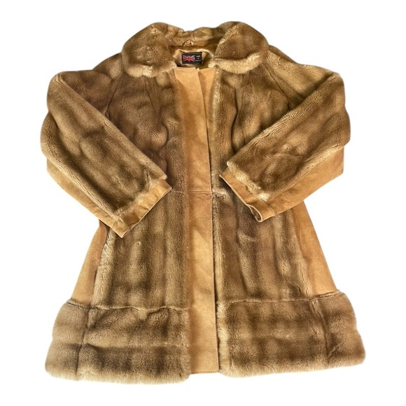 Adolph Schuman FOR Lilli Ann Jackets & Blazers - Vintage Adolph Schuman for Lilli Ann Faux Fur Coat